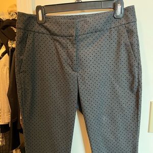 LOFT polka dot work slacks